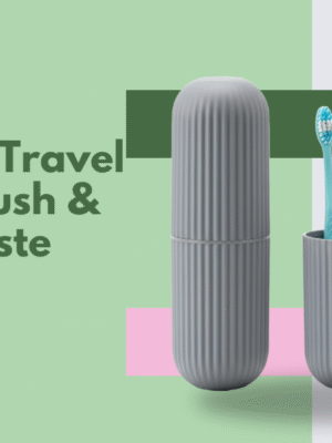 Capsule Travel Toothbrush holder